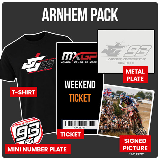 GP Arnhem Ticket + T-Shirt + Goodiepack